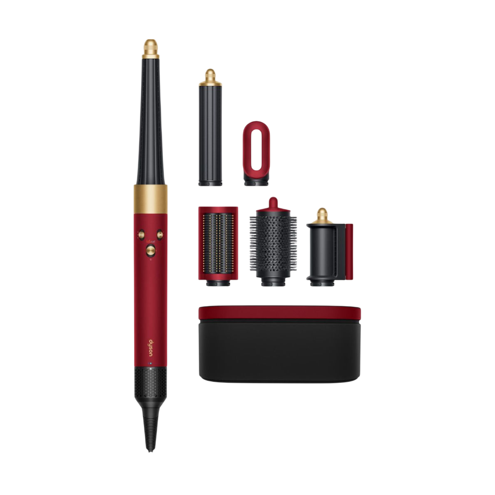 DYSON Airwrap I.D. HS08 Straight+Wavy T1/T2 Red Velvet/Gold - Стайлер для волосся